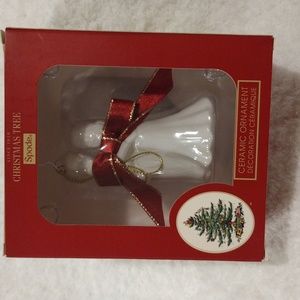 Spode Christmas Tree Bride and Groom Ornament - Thumbnail 4